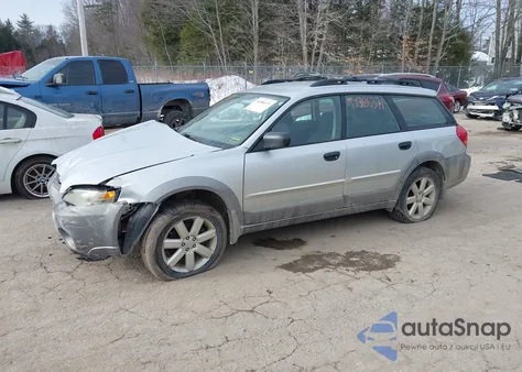 2006 Subaru Outback 2.5I z USA, uszkodzony, nr VIN 4S4BP61C667327868